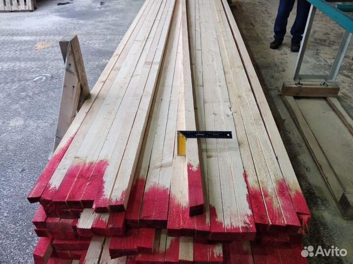 Брусок обрезной 50x50x6000