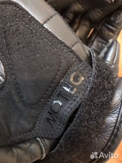 Мотоперчатки кожанные