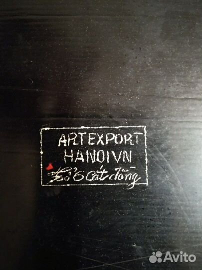 Шкатулка винтажная деревянная