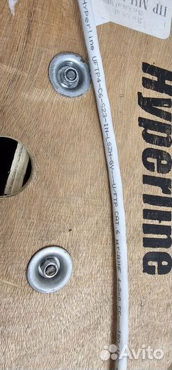 Остаток 370м Кабель витая пара Hyperline 6