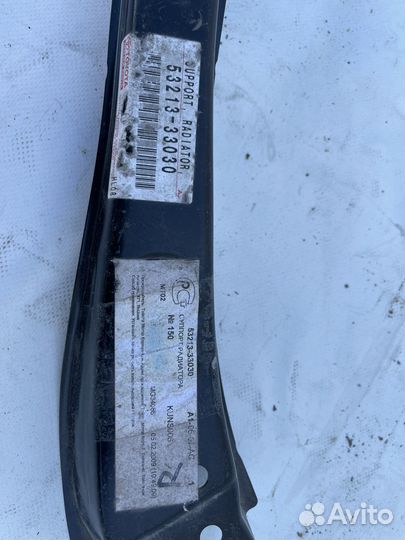 Кронштейн правой фары toyota camry