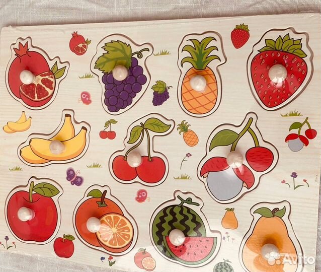 Развивающие деревянные игрушки