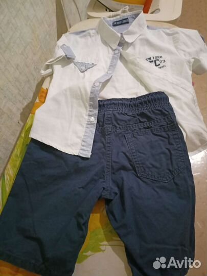 Рубашка, шорты