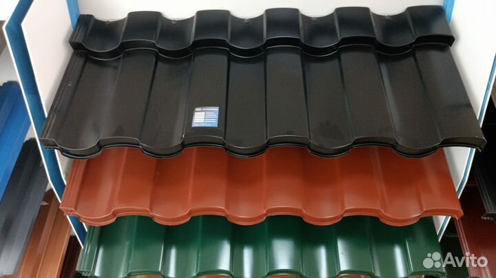 Кровля металлочерепица профнастил
