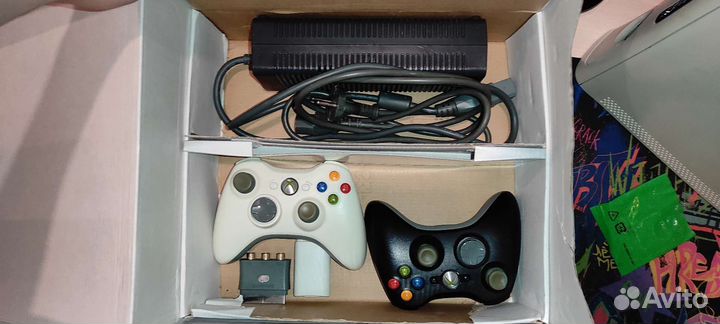 Игровая консоль xbox 360 прошитая + kinect + игры
