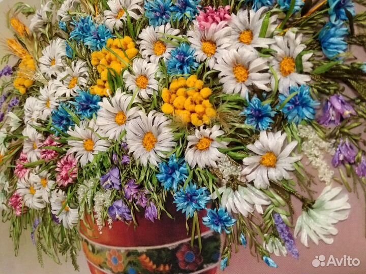 Картина из лент