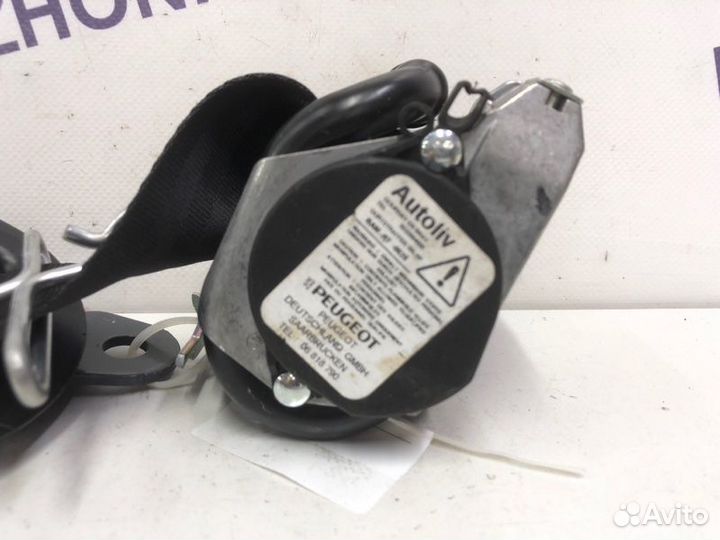 Ремень безопасности передний левый Peugeot 308