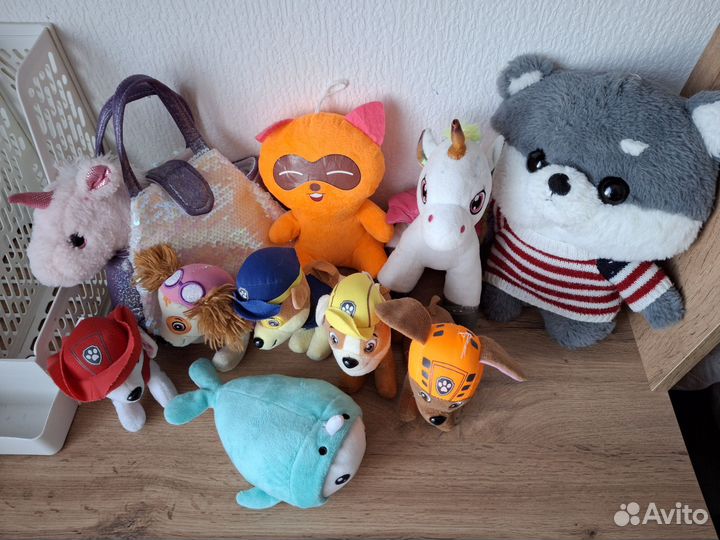 Мягкие игрушки пакетом