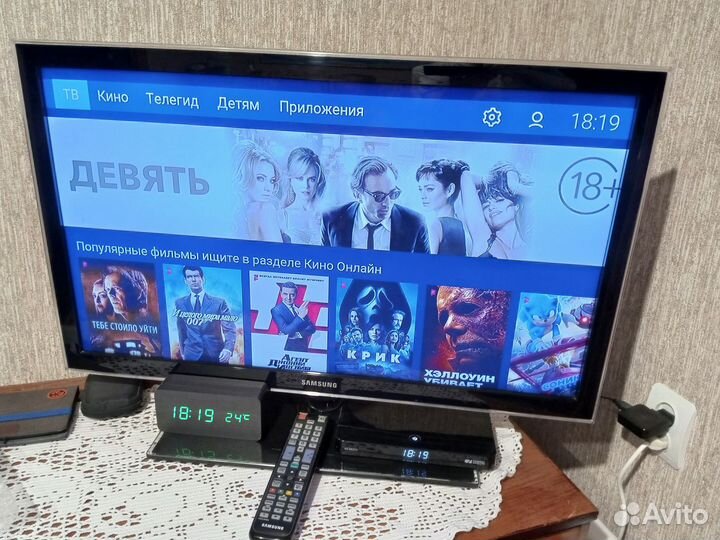 Телевизор ЖК 32 дюйма бу samsung