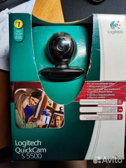 Веб камера Logitech s 5500