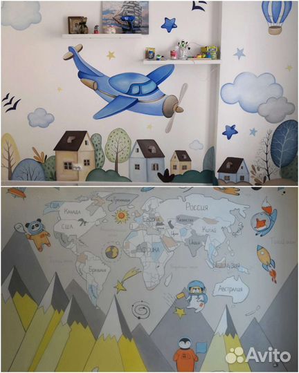 Роспись стен