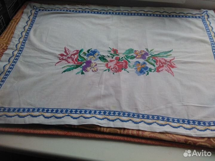 Винтаж :вышивки,ришелье, салфетки