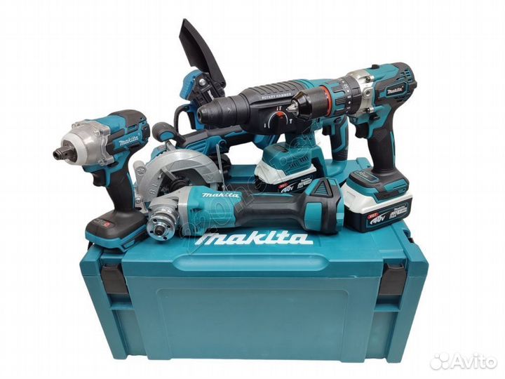 Набор инструмента Makita 6в1 + циркулярка м