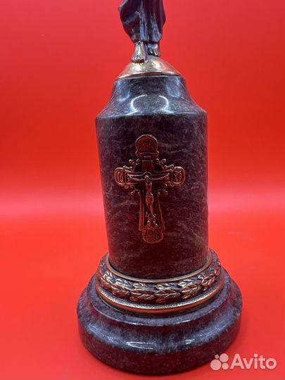 Статуэтка архангел на змеевике