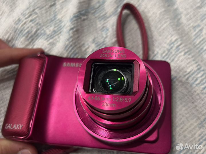 Компактный фотоаппарат samsung galaxy ek-gc100