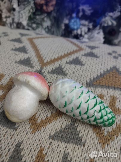 Елочные игрушки СССР до 80 гг