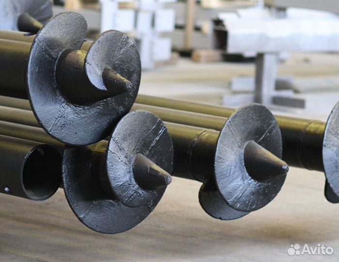 Сваи винтовые с установкой