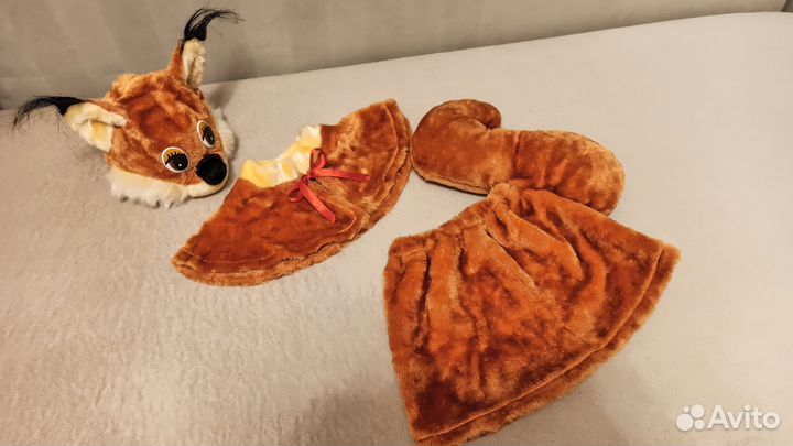 Костюм лисички и белочки для детсада