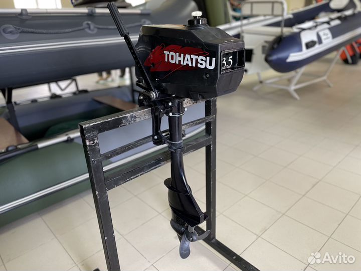 Лодочный мотор Tohatsu (Тохатсу) M 3.5 л.с. Б/У