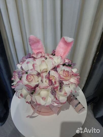 Букет цветов из мыла