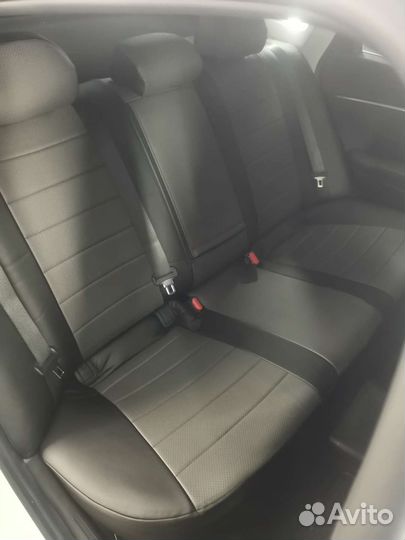 Авточехлы из экокожи Hyndai Sonata(DN8)