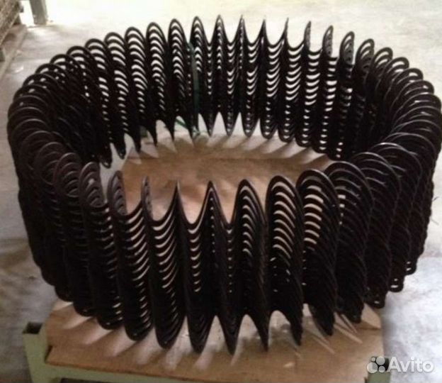 Мотор-редуктор для пеллетной горелки, гибкий шнек