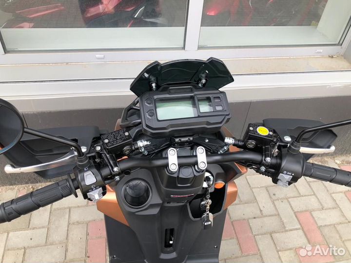 Скутер VMC Vento Smart III 50 150 2023 коричневый