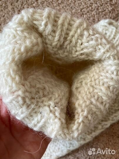 Гетры женские из натуральной овечьей шерсти