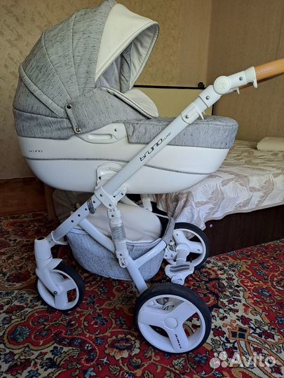 Коляска riko bruno luxe 2 в 1