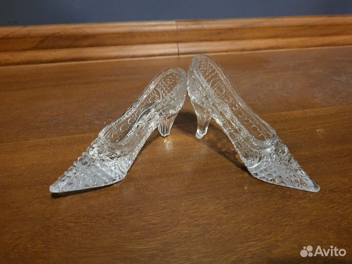 Башмачки сувенирные стеклянные