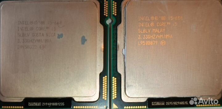 Процессор intel core i5-660