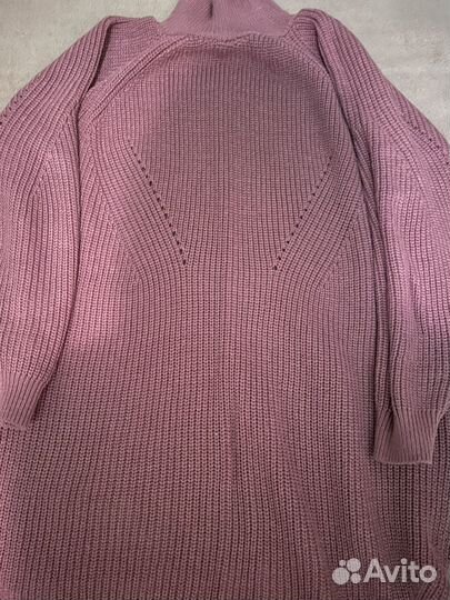 Вязанное платье