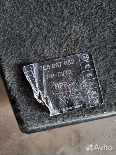 Обшивка багажника Porsche Cayenne 955