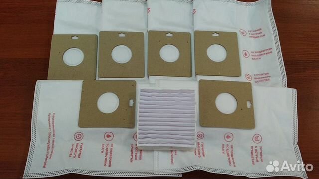 Мешки для пылесоса Samsung 6 штук + Фильтр