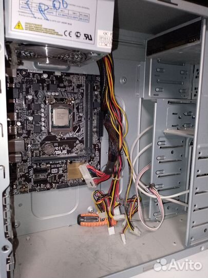 Процессор intel core i5 + мат. плата Asus h110m-k