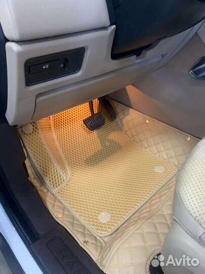 3D коврики в салон Chrysler Grand Voyager