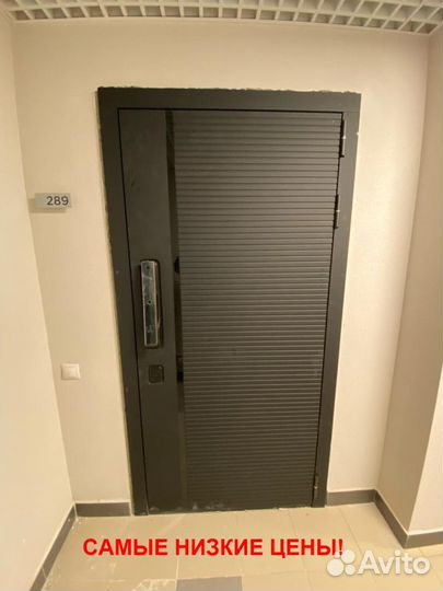 Тёплая дверь входная железная с бесплатной установ