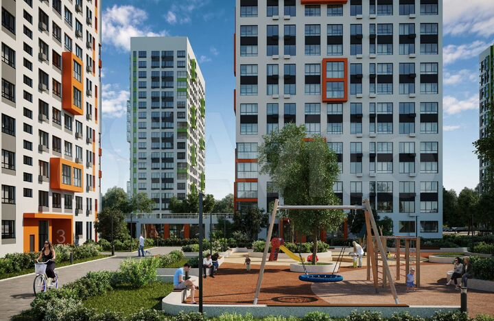 2-к. квартира, 62,9 м², 22/25 эт.