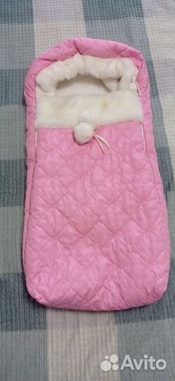 Конверт на выписку зимний для девочки