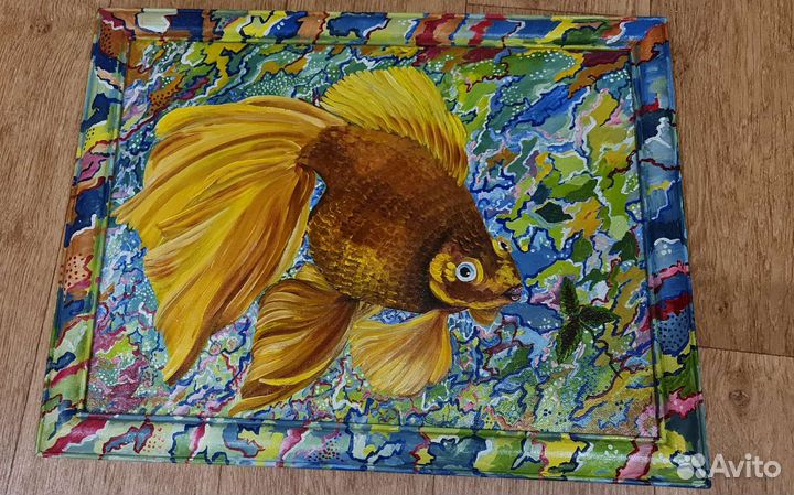 Картина холст/масло 35/46 Фадеева Н.В (автограф)