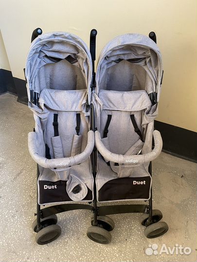 Коляска для двойни