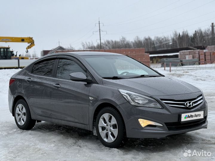 Hyundai Solaris 1.6 МТ, 2015, 171 000 км