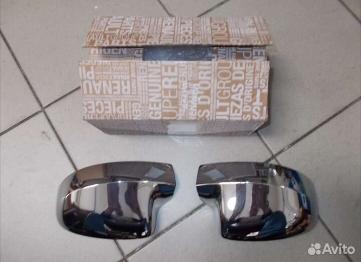 Накладки зеркал Renault Sandero-2 new