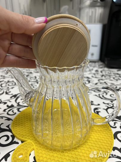 Чайник стеклянный 0,6