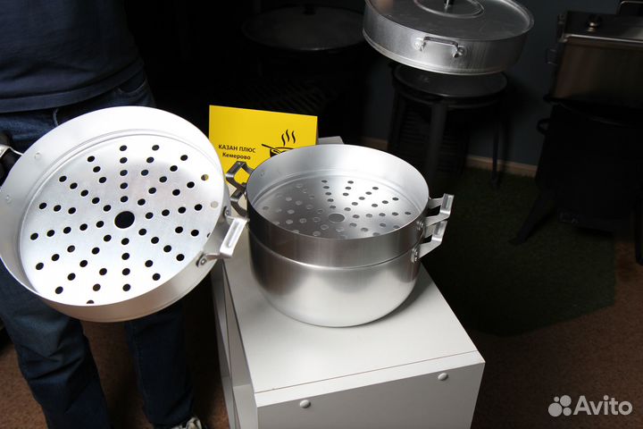Мантоварка 6 литров на 3 сетки (Новая)