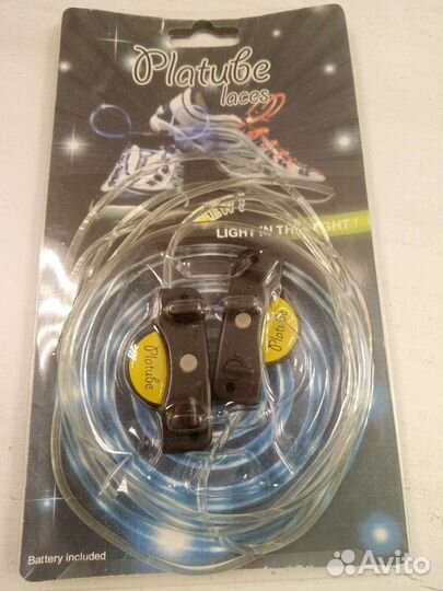 Светящиеся шнурки с led подсветкой