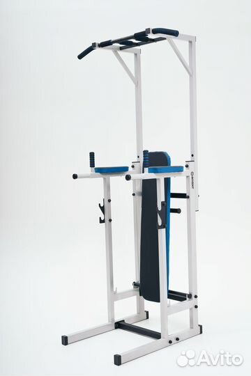 Напольный турник со скамьей для жима