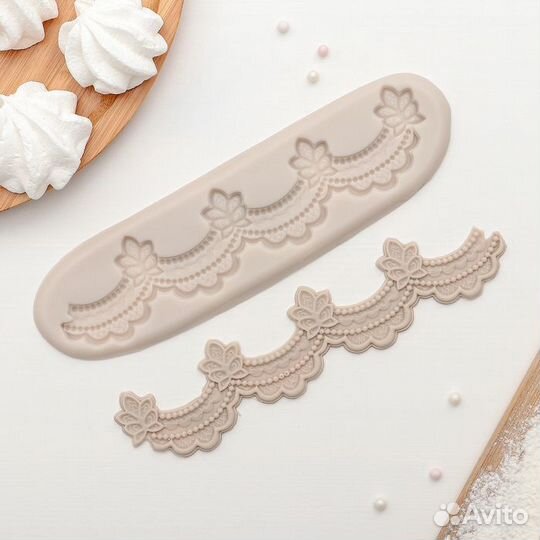 Молд «Воланы», 2 предмета, 215,51 см, цвет микс