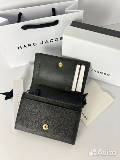 Кошелек Женский Marc Jacobs Оригинал Новый Чёрный