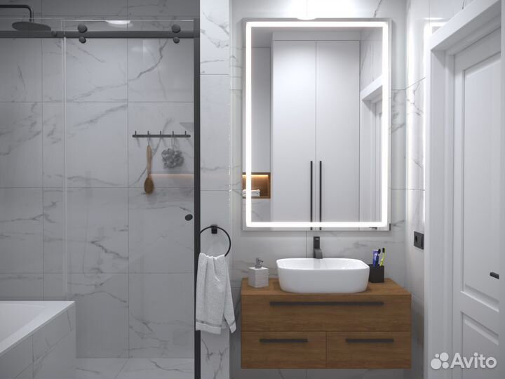 3d визуализация интерьера